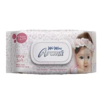 Aroma Wet Wipes – 72 Wipes (Baby Boy)