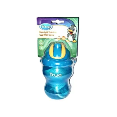 True Sport Cup With Straw 210ml - Blue