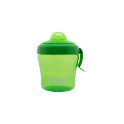True Gold Silicone Spout Feeding Cup - 300ml - Green
